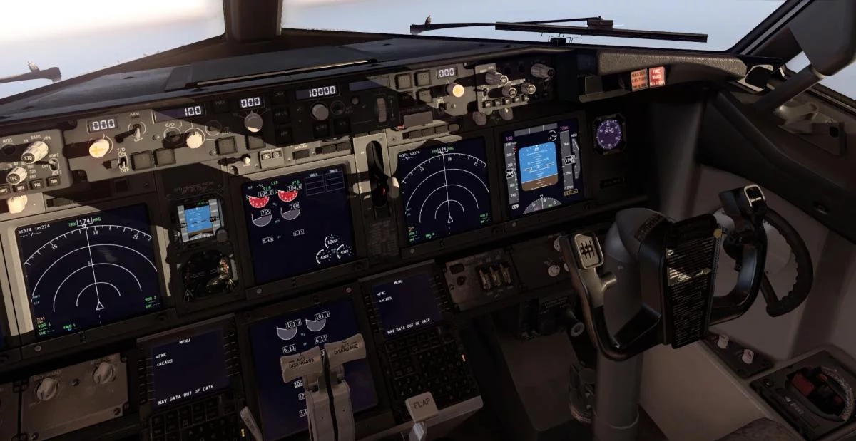 Un pack texture PBR pour le cockpit du Zibo 737-800 - Avionic-Online.
