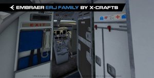 X-Crafts nous offre quelques nouvelles images du ERJ Family en cours de développement