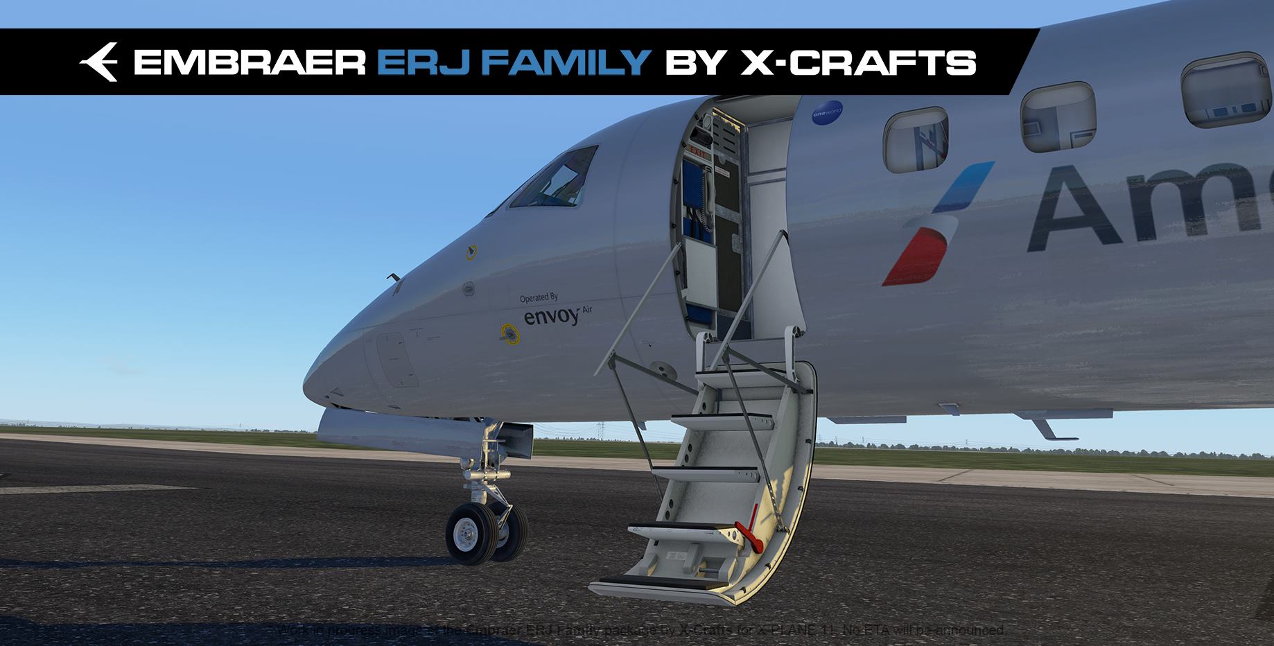 X-Crafts nous offre quelques nouvelles images du ERJ Family en cours de développement
