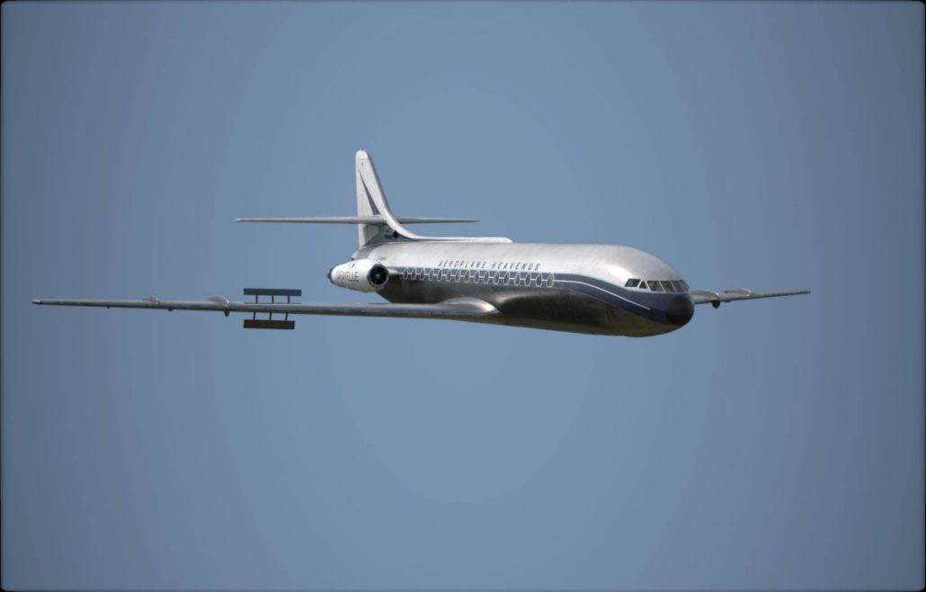 Aeroplane Heaven montre sa Caravelle pour P3D V4.4