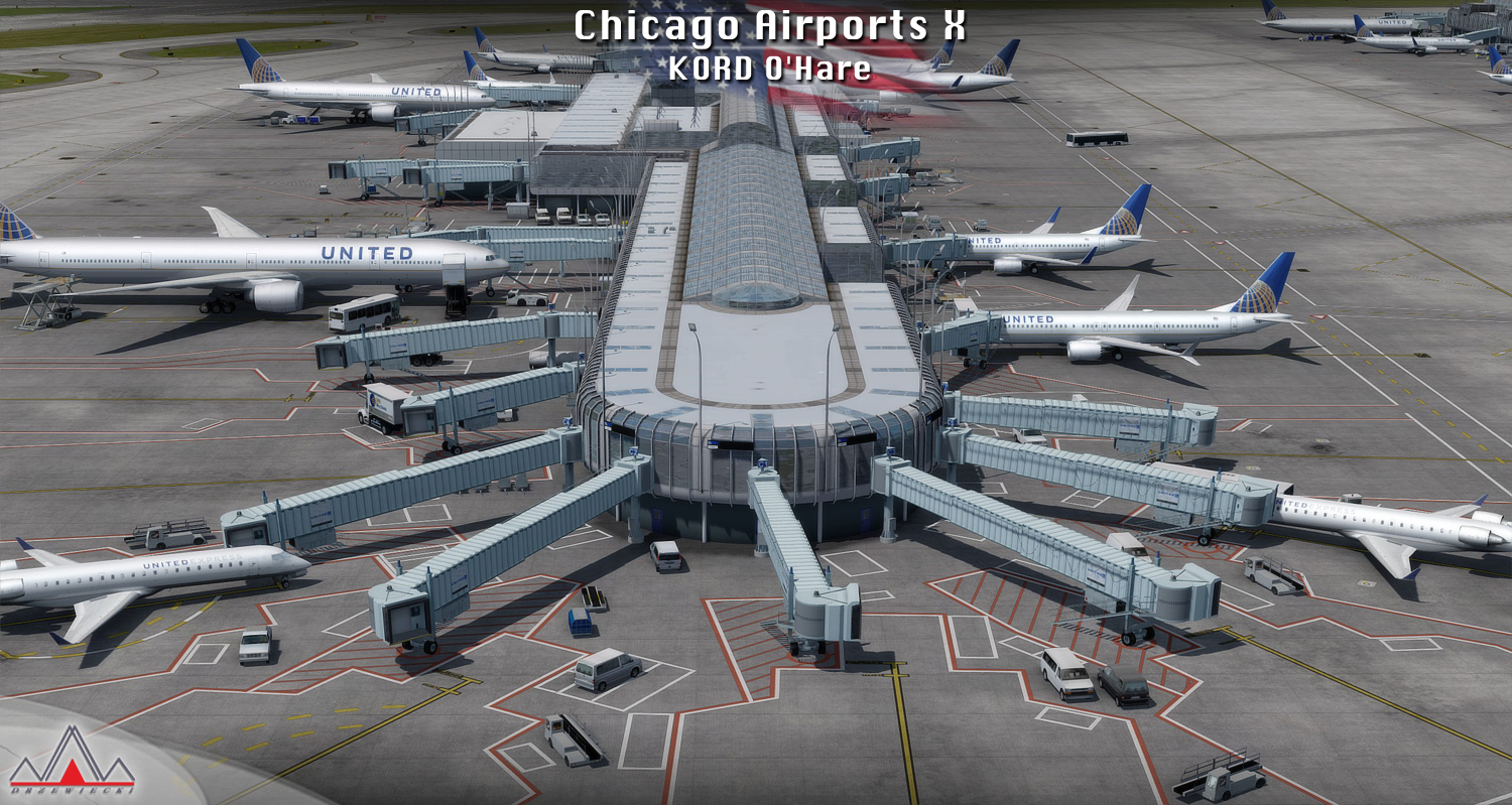 Chicago Airports X de Drzewiecki Design disponible !