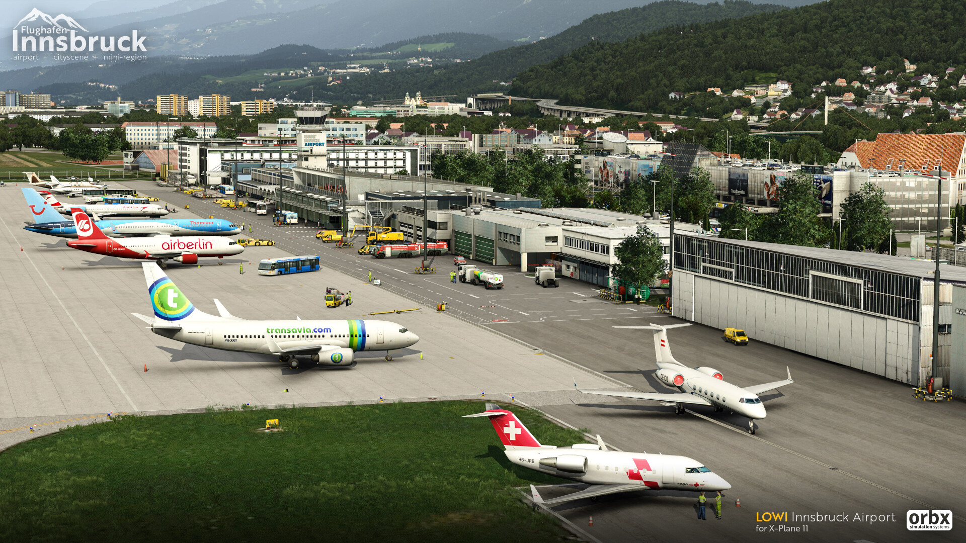 Orbx annonce LOWI Innsbruck Airport pour X-Plane 11!