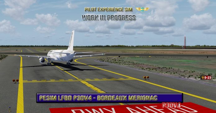 Pilot Experience Sim dévoile des nouvelles images de Bordeaux Mérignac