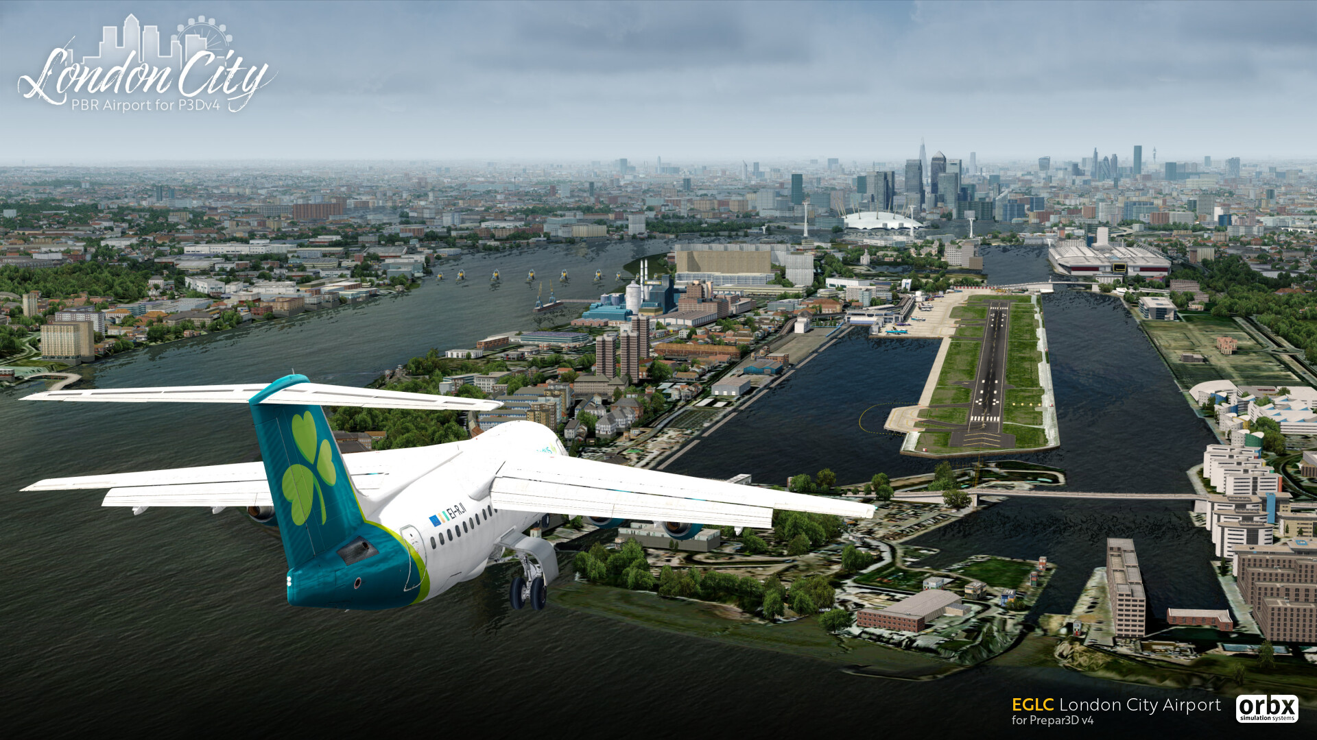 Orbx annonce London City Airport pour Prepar3D v4