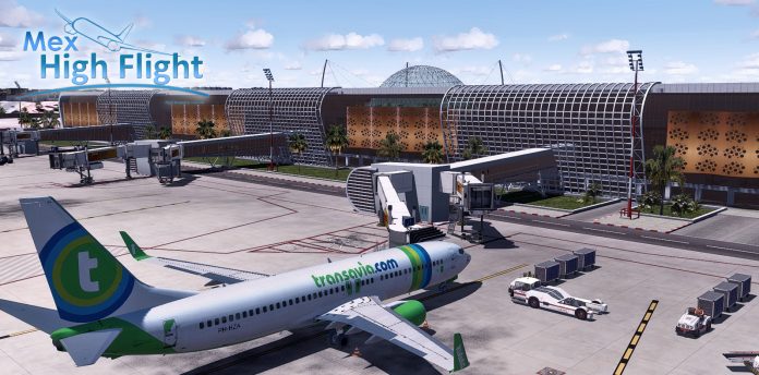 L'aéroport de Marrakech Ménara (GMMX) par Mex High Flight disponible
