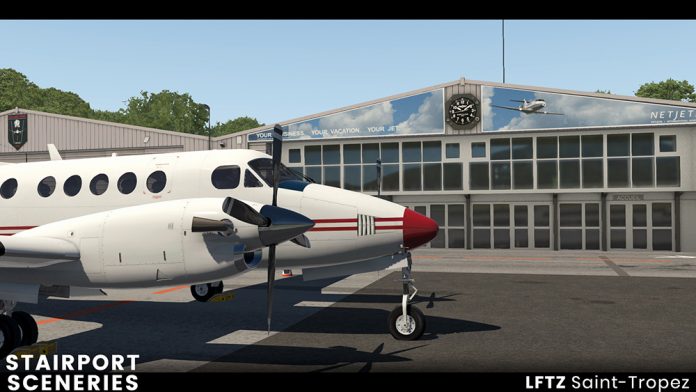 La scène de St. Tropez pour X-Plane par Aerosoft disponible