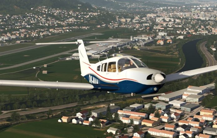 Test du Just-Flight Piper PA-28 turbo Arrow III et IV