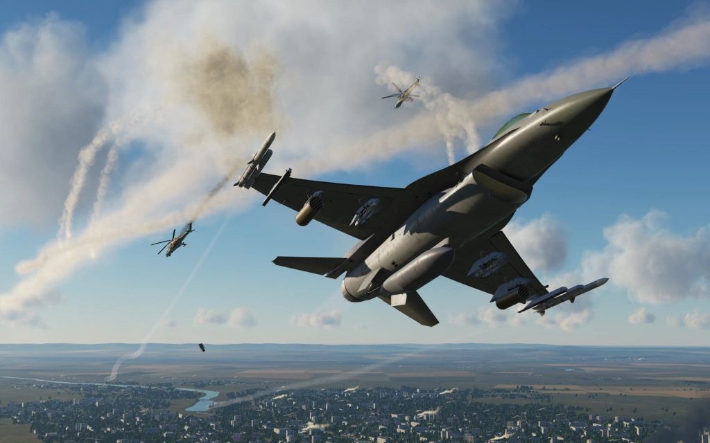 Test du F-16C Viper de Eagle Dynamics