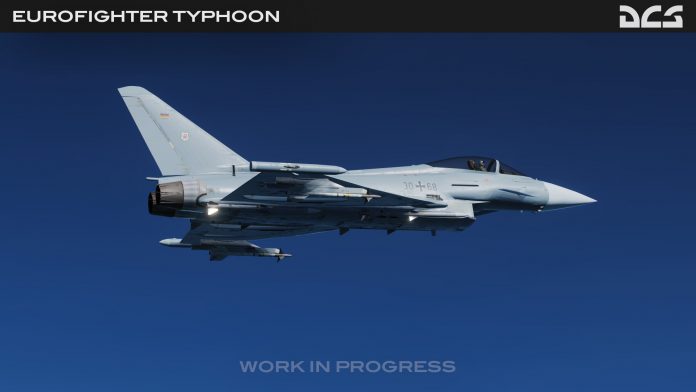Bientôt un Eurofighter Typhoon dans DCS World
