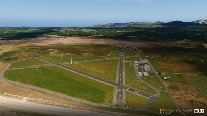 EGCK Caernarfon Airport de Orbx disponible pour X-Plane 11