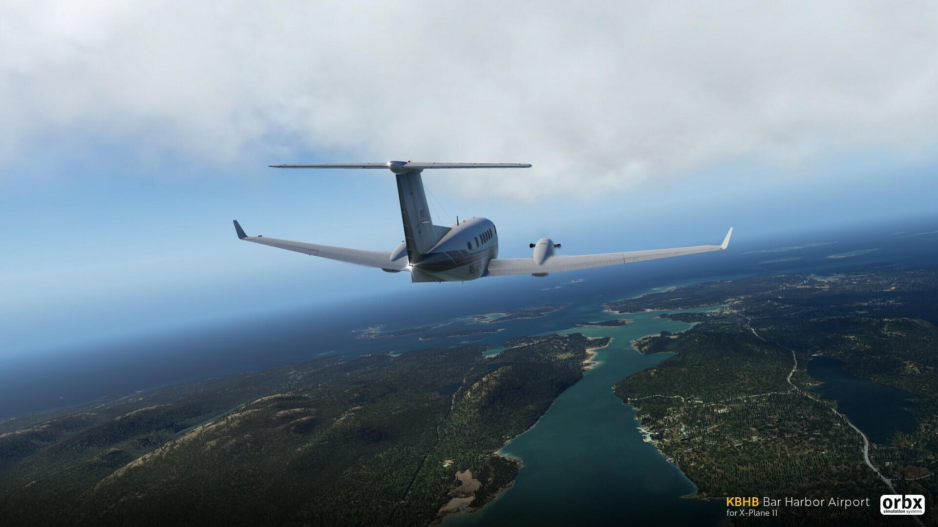 KBHB Bar Harbor pour X-Plane 11 par Orbx disponible