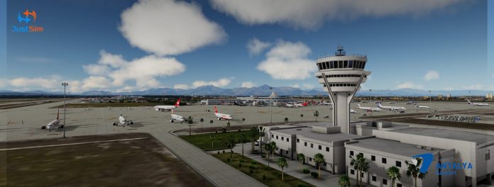 JustSim propose l'aéroport international d'Antalya V2