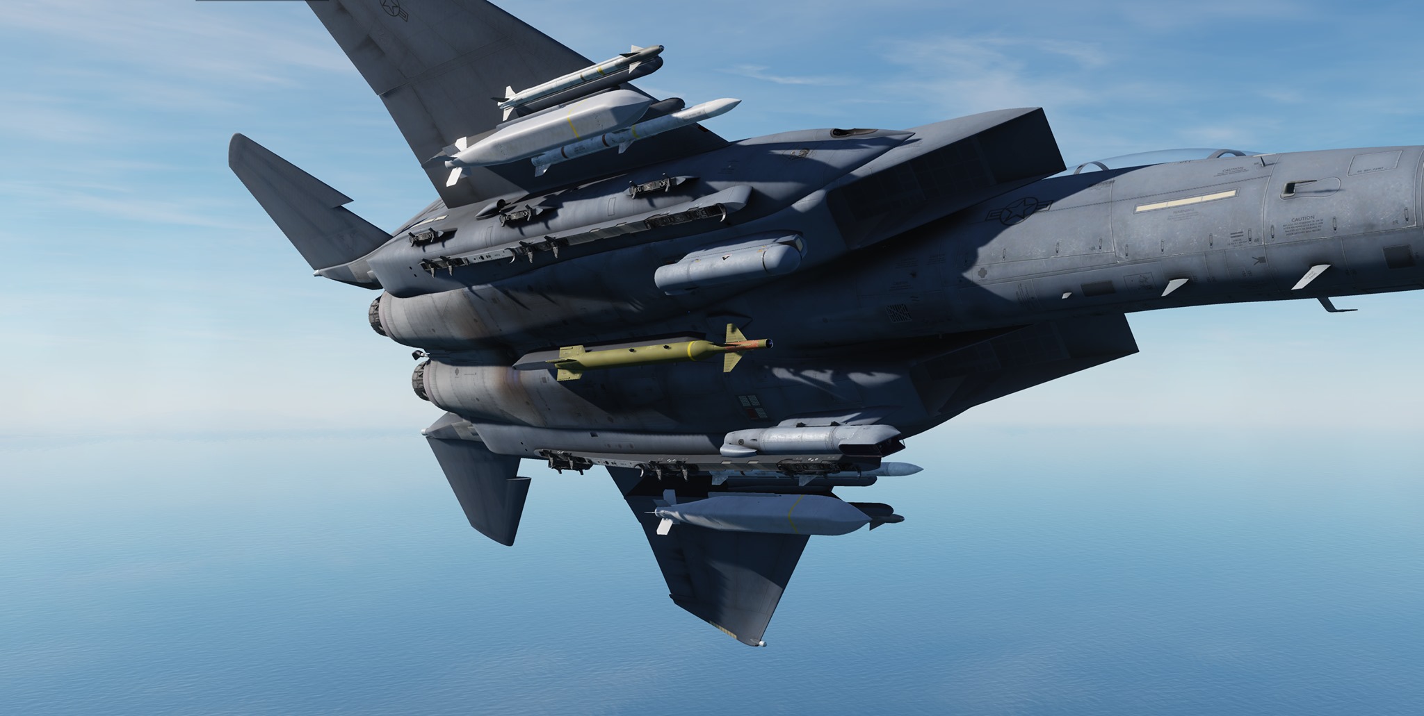 DCS World : RAZBAM présente le modèle exterieur du F-15E Strike Eagle