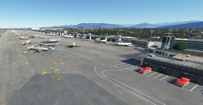 Genève pour MSFS par Red Wing Simulations disponible